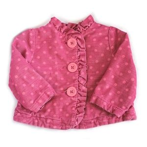 OSHKOSH Genuine Kids | Pink Curdoroy Winter Jacket